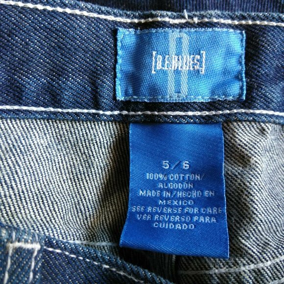 Vtg.B.E. Blues High Waisted Tapered Leg Mom Jeans - Picture 3 of 10